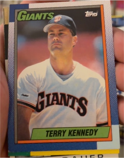 1990 Topps #372 Terry Kennedy — front