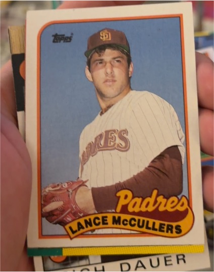 1989 Topps #307 Lance McCullers — front