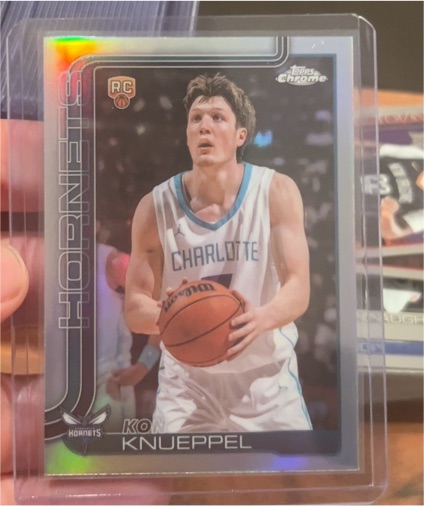 2025-26 Topps Chrome #254 Kon Knueppel — front