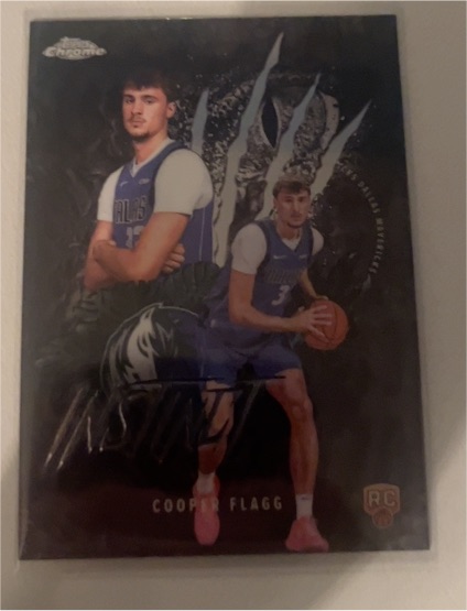 2025 Topps Chrome NBA #INS-11 Cooper Flagg Rookie Instinct — front