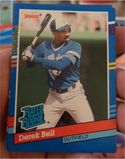 1991 Donruss #32 Derek Bell — front