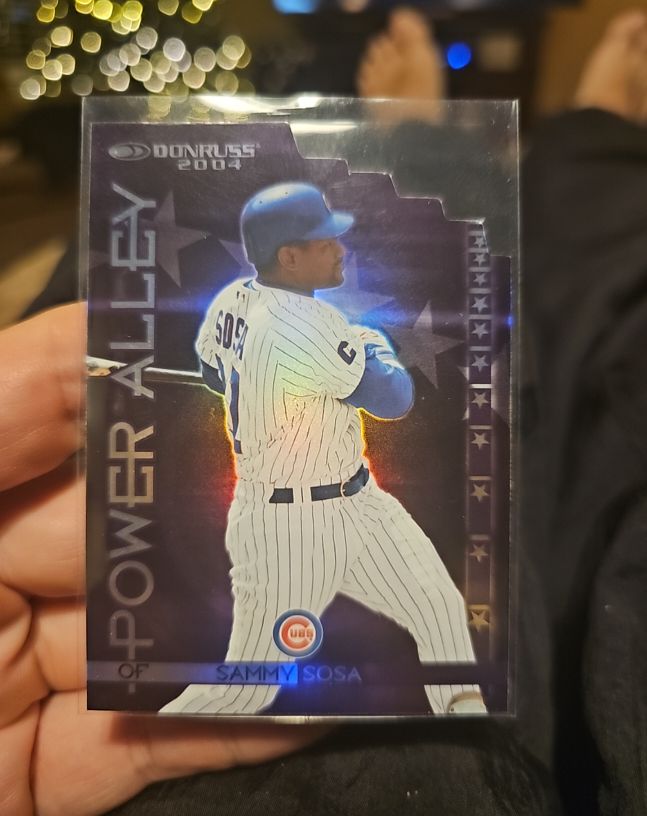 2004 Donruss Power Alley #PA13 Sammy Sosa — front