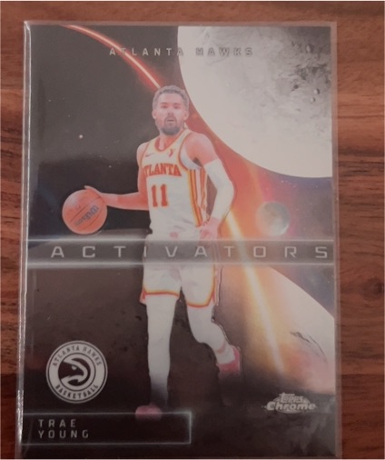 2025-26 Topps Chrome #AC-5 Trae Young Activators — front