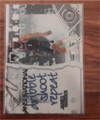 2025 Topps Chrome #IP-17 James Harden Inspirational Insert — front