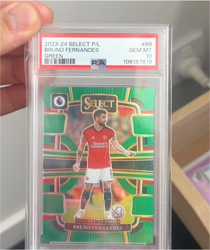 2023-24 Panini Select Premier League #66 Bruno Fernandes — front