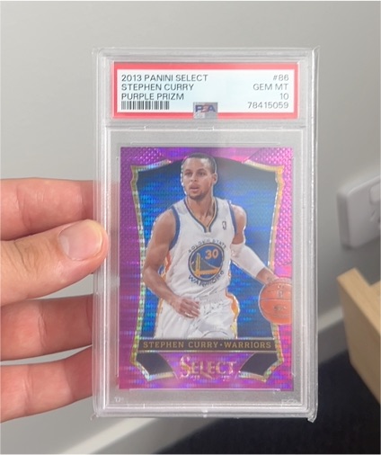 2013 Panini Select #86 Stephen Curry — front