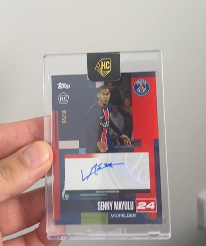 2024 Topps #24 Senny Mayulu — front