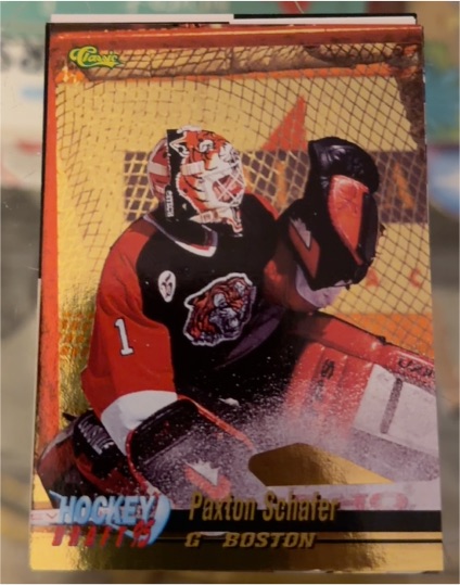 1995 Classic Hockey Draft 95 Gold #41 Paxton Schafer — front