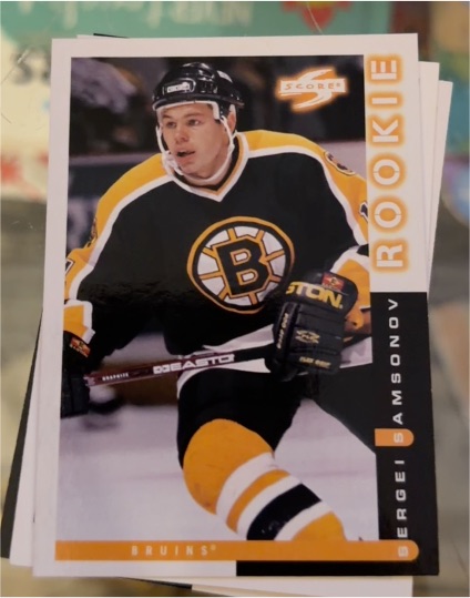 1997-98 Score #59 Sergei Samsonov — front