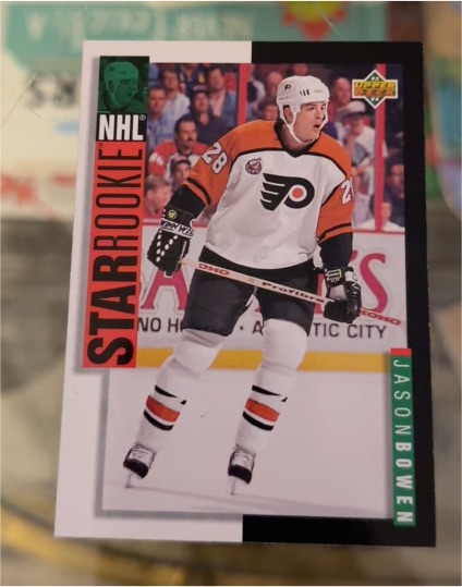 1993-94 Upper Deck #240 Jason Bowen — front