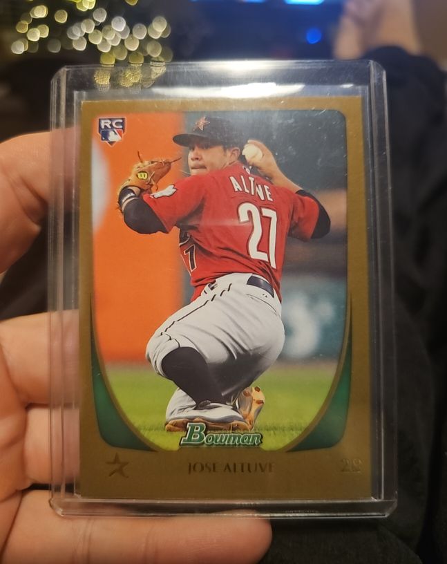 2011 Bowman #11 Jose Altuve — front