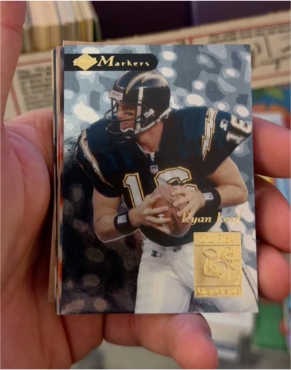 1998 Collector's Edge Markers #24 Ryan Leaf — front