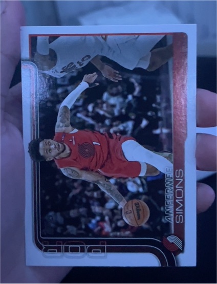 2025-26 Topps #123 Anfernee Simons — front