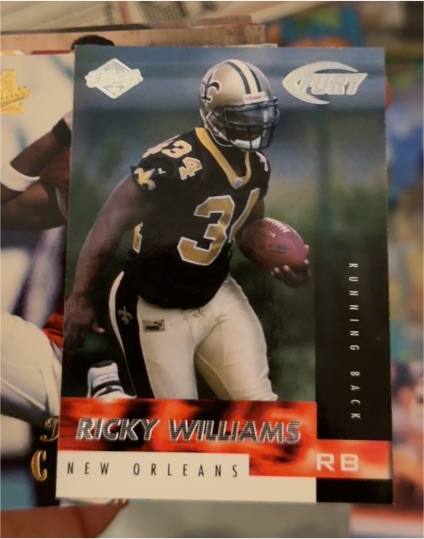 1999 Collector's Edge Fury #196 Ricky Williams — front