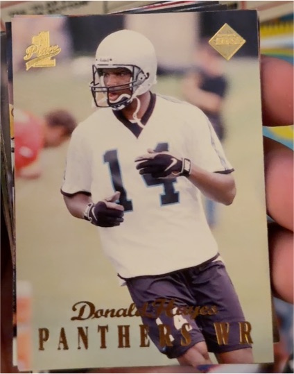 1998 Collector's Edge 1st Place #116 Donald Hayes — front