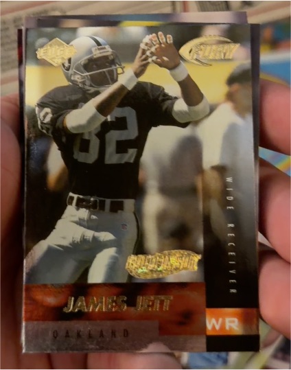 1999 Collector's Edge Fury #71 James Jett — front