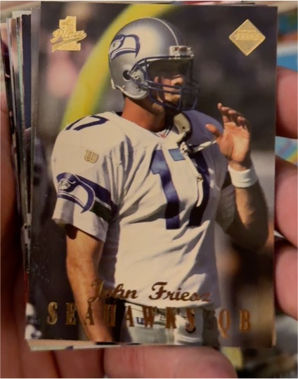1998 Collector's Edge 1st Place #unknown John Friesz — front
