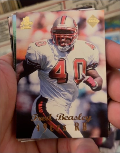 1998 Collector's Edge 1st Place #231 Fred Beasley — front