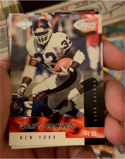 1999 Collector's Edge Fury #19 Gary Brown — front