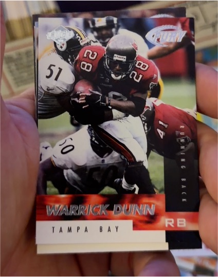 1999 Collector's Edge Fury #38 Warrick Dunn — front