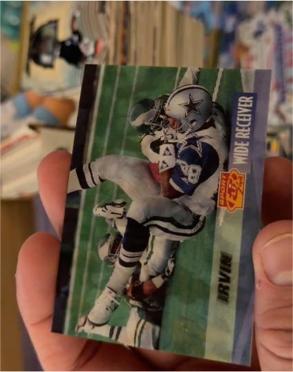 1995 Sportflics #42 Michael Irvin — front