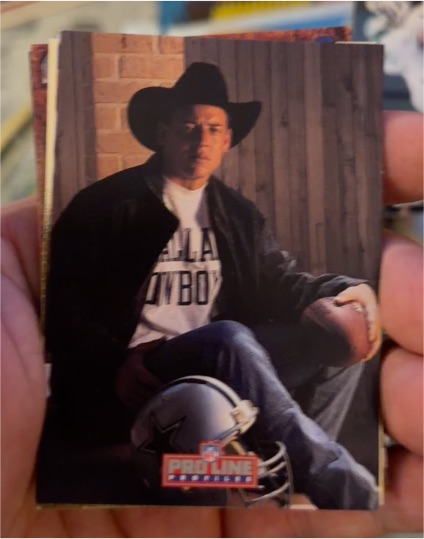 1992 Pro Line Profiles #189 Troy Aikman Dallas Cowboys — front