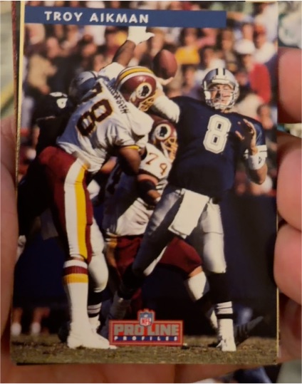 1991 Pro Line Profiles Troy Aikman — front