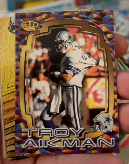 1997 Pacific Dynagon Best Kept Secrets #10 Troy Aikman Dallas Cowboys — front