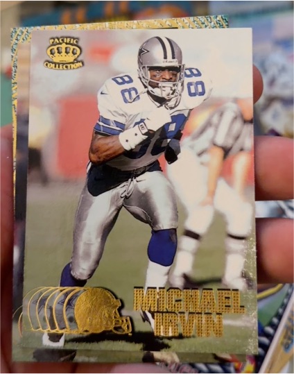 1997 Pacific #101 Michael Irvin — front