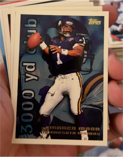 1995 Topps #32 Warren Moon — front