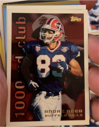 1995 Topps #9 Andre Reed — front