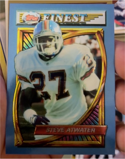 1994 Topps Finest #215 Steve Atwater — front