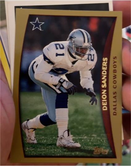 1998 Topps #320 Deion Sanders — front