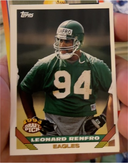 1993 Topps #215 Leonard Renfro — front