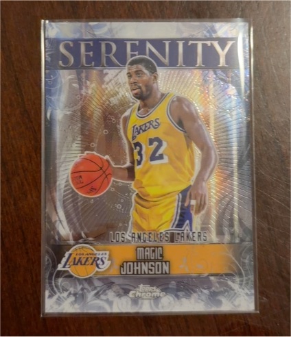 2025-26 Topps Chrome #SY-9 Magic Johnson Serenity — front