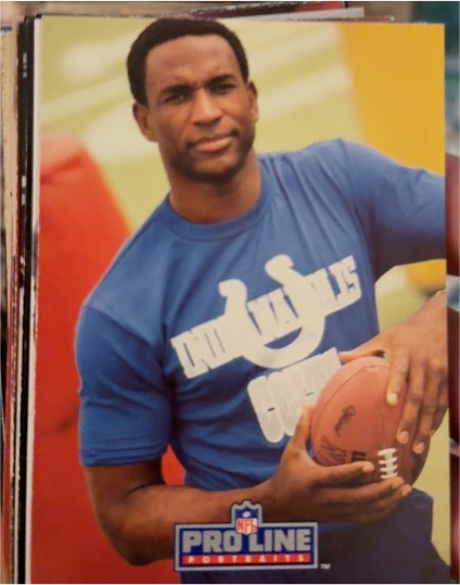 1991 Pro Line Portraits #68 Eric Dickerson — front