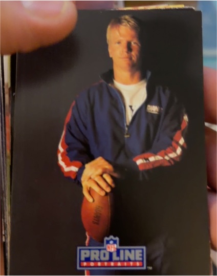 1991 Pro Line Portraits #227 Phil Simms — front
