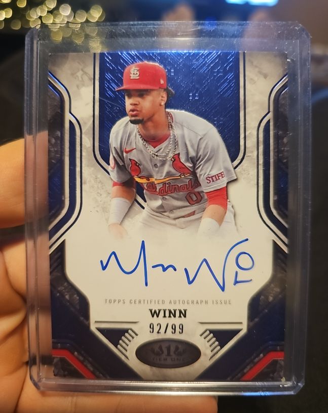 2025 Topps Tier One #92 Masyn Winn — front