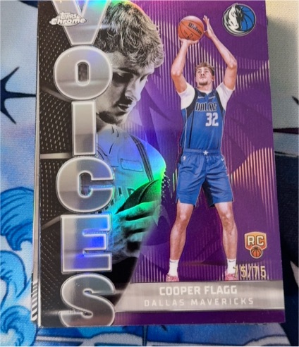 2025-26 Topps Chrome #VS-6 Cooper Flagg — front