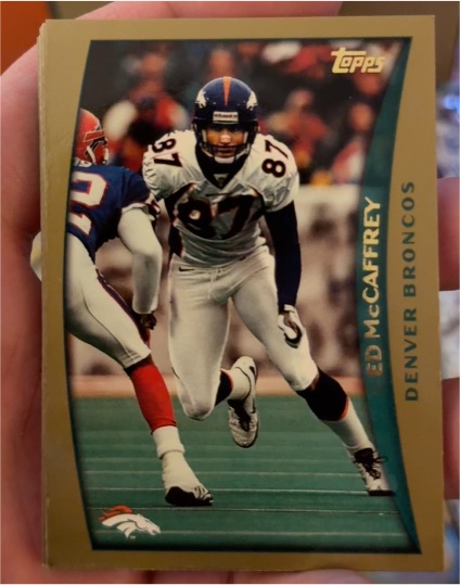 1998 Topps #142 Ed McCaffrey — front