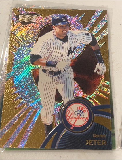 1999 Pacific Revolution #95 Derek Jeter — front