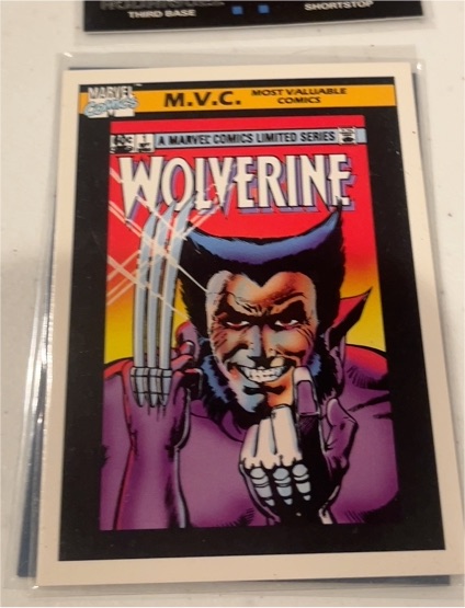 1990 Impel Marvel Universe Series 1 #133 Wolverine — front