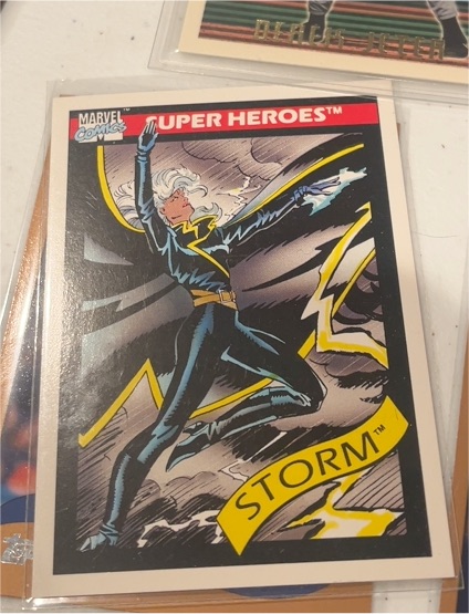 1990 Impel Marvel Universe Series 1 #24 Storm — front