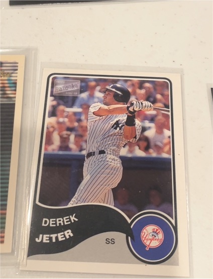 2003 Topps Bazooka #252 Derek Jeter — front
