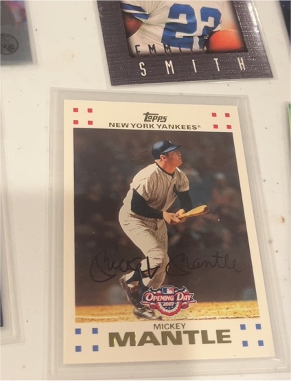 2007 Topps Opening Day #7 Mickey Mantle — front