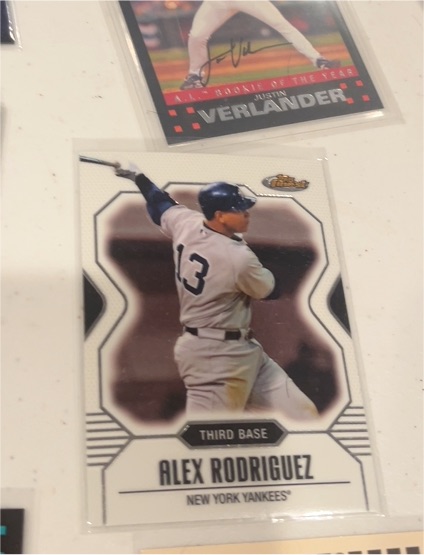 2007 Topps Finest #50 Alex Rodriguez — front