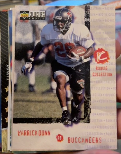 1997 Upper Deck Collector's Choice #318 Warrick Dunn — front