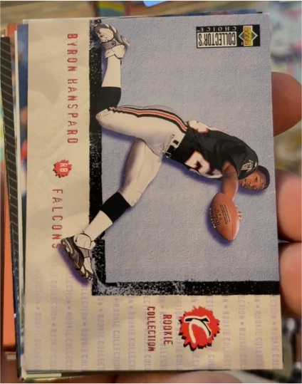 1997 Upper Deck Collector's Choice #333 Byron Hanspard — front