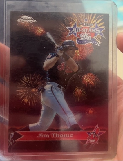 1997 Topps Chrome #AS7 Jim Thome — front