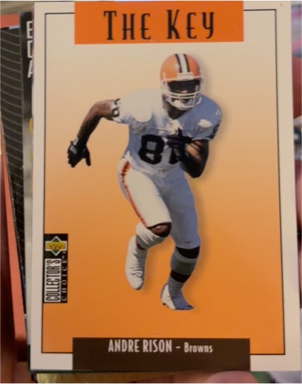 1995 Collector's Choice Update The Key #U85 Andre Rison — front